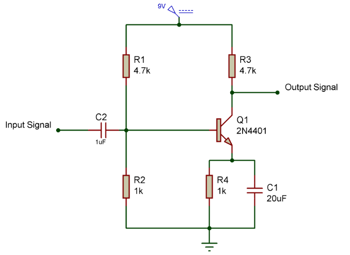 Amplifier Circuit using Transistor - Gadgetronicx