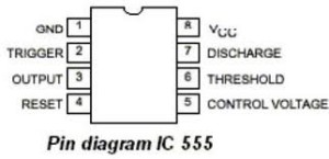 IC-555-pin diagram