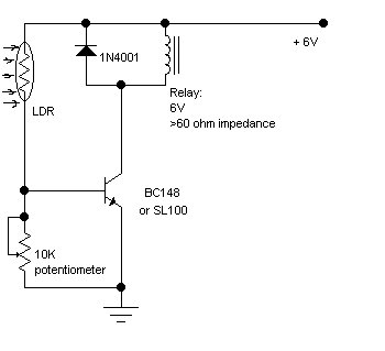 Light sensor circuit diagram - Gadgetronicx