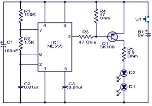 Infrared-transmitter-circuit-remote-controller