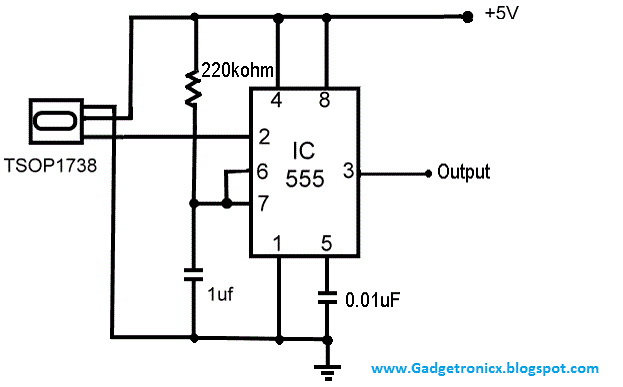 ir receiver schematic
