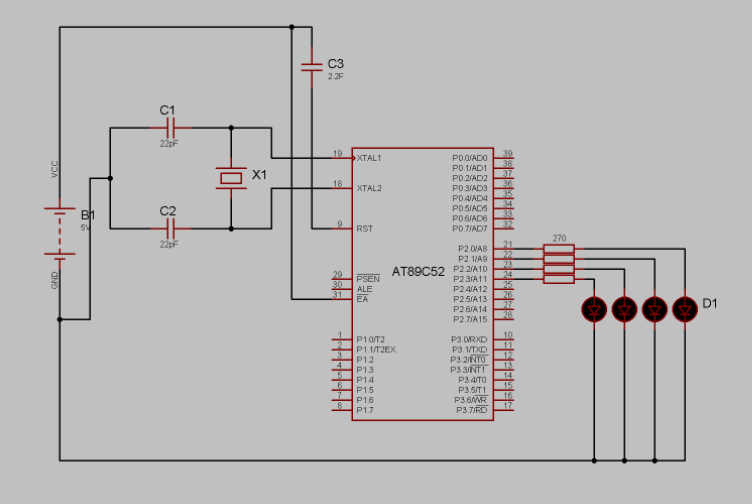 At89c51 8 Bit Microcontroller Pinout 8051 Vs Avr 51 Off 9520