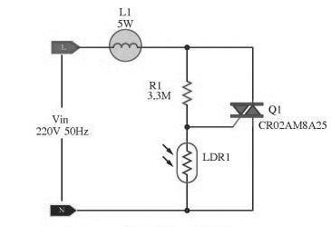 Automatic Lamp Dimmer Circuit - Gadgetronicx