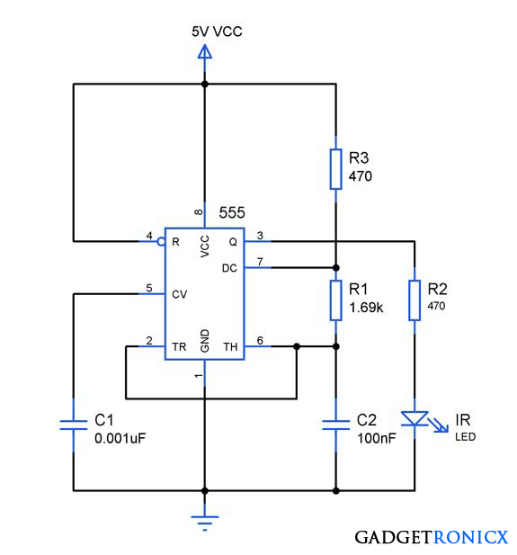 wireless signal jammer diagram