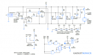 Water level indicator Circuit - Gadgetronicx