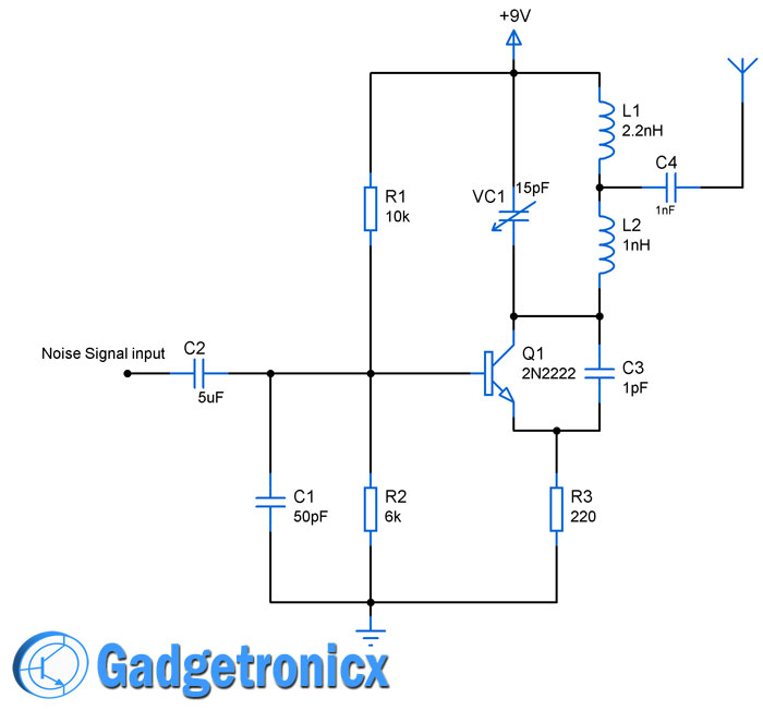Cellphone Jammer Circuit - Gadgetronicx
