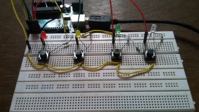 Reflex test for your brain using Arduino - Gadgetronicx