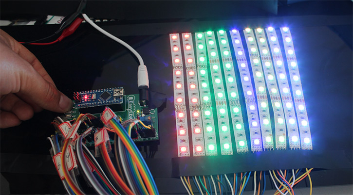 Stunning RGB light effects using Arduino Nano - Gadgetronicx