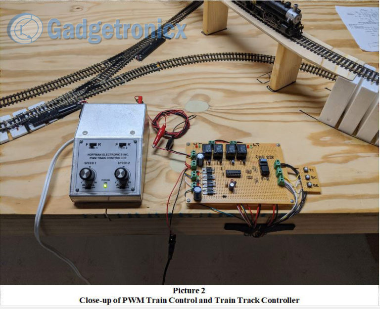 Automated Model Train Track Controller - Gadgetronicx